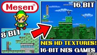 Mind-Blowing NES HD Texture Packs  Mesen Setup #nintendones #emulator #texturepacks