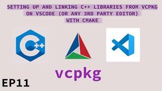 CMake Tutorial EP 11 | VSCODE | VCPKG Libraries | Project Setup Basics