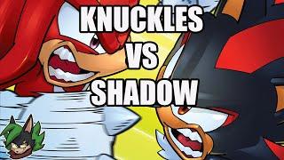 KNUCKLES VS SHADOW!!!!!!