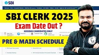 SBI Clerk Expected Exam Date 2025 | SBI Clerk Prelims & Mains Exam Date 2025 | Banking Wallah