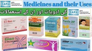 Zafa Pharma Medicines and their Uses| Dr Ahmed Bukhari