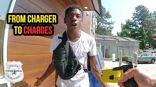 Caught Red-Handed: Phone Charger Thief Faces Multiple Charges
