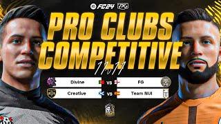 FC24 Pro Clubs - Esports Premier - Divine vs FG - Creative vs Team NUI