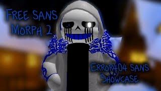 Error404 sans showcase (free sans morph 2)