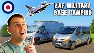 Van Camping At The End Of A Runway! FREE CAMP SPOT