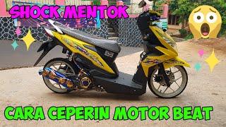 Cara Ceperin Motor Beat New Sampe Shock Mentok Tanpa Potong As Shock