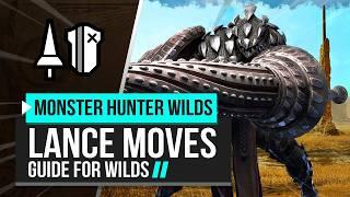 Monster Hunter Wilds | Lance New Moves Guide