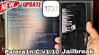 Update Palera1n-C v1.10 Jailbreak iOS 17/16/15 for Windows on A8-A11