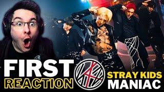 NON K-POP FAN REACTS TO STRAY KIDS - "MANIAC" M/V for the FIRST TIME!
