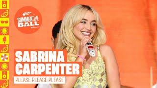 Sabrina Carpenter - Please Please Please (Live at Capital's Summertime Ball 2024) | Capital