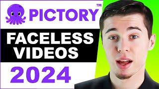 Pictory AI Tutorial 2024 | How to Create Faceless Videos (Full Guide)