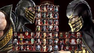 Mortal Kombat 9 - SCORPION (MK VS DC) MOD - Expert Arcade Ladder - Gameplay @ (1080p) - 60ᶠᵖˢ 