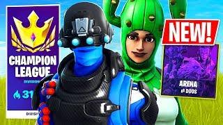 CHAMPION LEAGUE in ARENA MODE!! // Pro Fortnite Player // 2100 Wins (Fortnite Battle Royale)