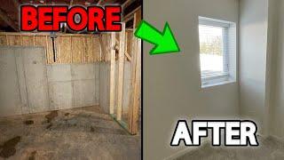 Turning $500 Into $30,000 by Adding an Egress Window | Basement Renovation pt. 2