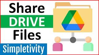 How to Share Google Drive Files & Folders (Tutorial)