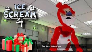 Ice Scream 4 Santa Mod | Ice Scream 4 Rod is Santa