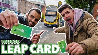 TRANSPORTE PÚBLICO en IRLANDA  {TRUCOS LEAP CARD} Los BUSES en DUBLIN