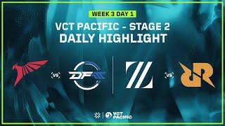 VCT Pacific Stage 2 Daily Highlights Week 3 Day 1 // Match 1 - Match 2