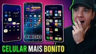 Aplicativo para DEIXAR o seu CELULAR MAIS BONITO - Launcher 2024