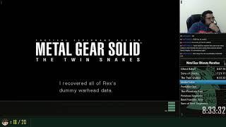 Metal Gear Ultimate Marathon - 15 Metal Gear Games Speedrun Part 2