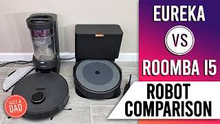 EUREKA E10s vs iRobot Roomba Combo i5+ Robot Self-Emptying Vacuum and Mop COMPARISON