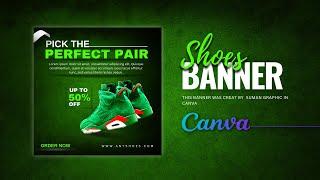 "Canva Certified | Take Your E-commerce Shoe Design to the Next Level!"