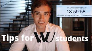 5 Tips for WU Vienna Students