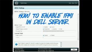 How to Enable IPMI in DELL System Setting