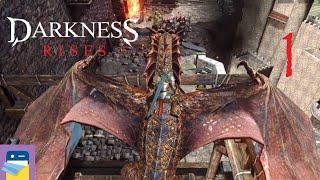 Darkness Rises: iOS / Android Gameplay Walkthrough Part 1 - Dragon Riding! (by NEXON Company)