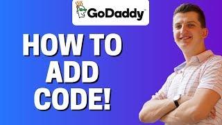 How To Add Code In Godaddy Web Editor