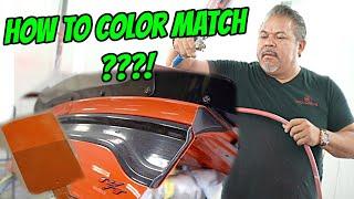 Step By Step On How To Color Match This Orange R/T Charger ????