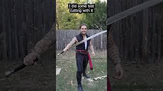 Ronan Katana Two Handed Saber Review #sword #shorts