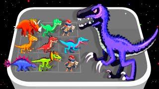 Merge Dinosaur Game_ Dinosaur Fighting Battle Cartoon Movie, Merge Master Fusion Battle