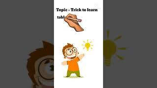 Trick to learn table of 8 in seconds ||Simple Maths Trick||Multiply  tricks||#shorts #youtubeshorts