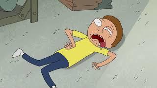 Mega seeds after effects making Morty losing motor and brain function - Rick and Morty clip