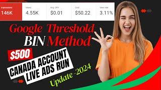 Update Google Threshold Bin Method 2024 | Google Ads Threshold Method 2024 | Surya Basak