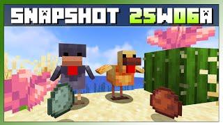 UFF! PERFORMANCE KILLER UPDATE! Neue Hühner, FARMEN & mehr! - Minecraft Snapshot 25w06a