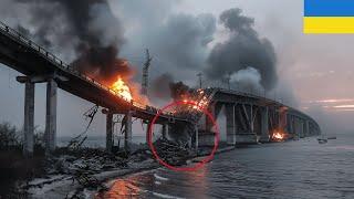 WHO IS THIS PILOT? A heroic Ukrainian F-16 Squadron destroyed the Crimean Bridge abutments!