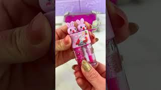 Packing Mini Suitcase with PURPLE Lip Balm Satisfying Video ASMR! ️#shorts