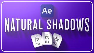 Natural Shadows /// After Effects Tutorial + FREE presets!