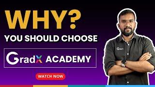 WHY You Should Choose GradX Academy By Vaibhav Bode | GradX Academy