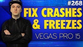 Vegas Pro 15: How To Fix Crashes & Freezes - Tutorial #268