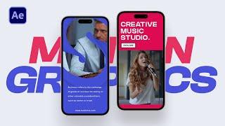 Create 2 Modern Instagram Reel Animations in After Effects