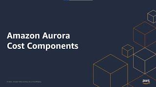 Amazon Aurora I/O Cost Optimization Methodology | Amazon Web Services