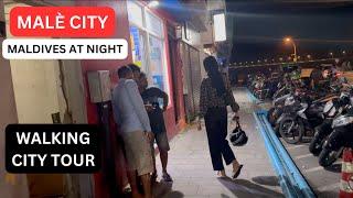 MALÈ MALDIVES CITY TOUR | Exploring Maldives Capital Streets At Night | Rambling Days