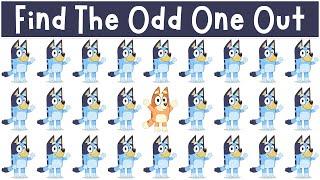 Find The Odd One Out: Bluey