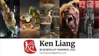Ken Liang 3D Generalist Showreel 2023