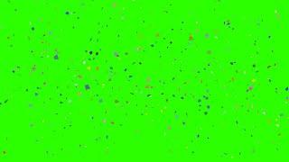 Confetti #2 / Green Screen - Chroma Key