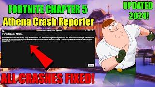 How to Fix All Crashes & Not launch in Fortnite Chapter 5 | FortniteGame Athena Crash Reporter