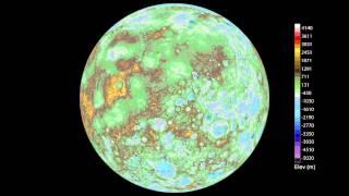 First Global Topographic Model of Mercury Made by NASA's MESSENGER